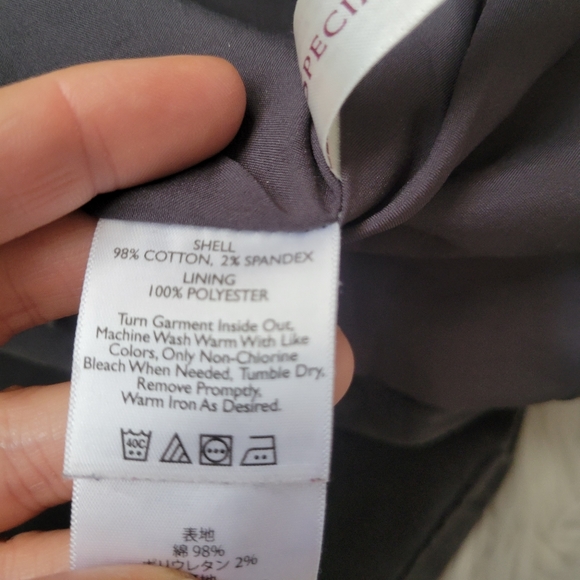 Eddie Bauer Grey Velvet Blazer - Picture 6 of 6